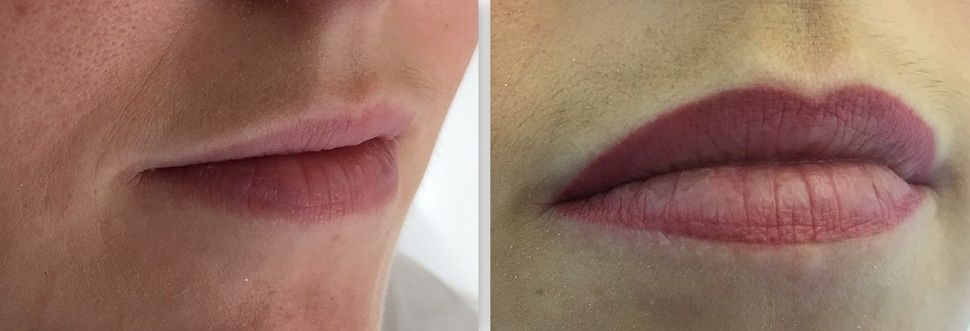 Lippenkontur - Lippenverschönerungen - Permanent Make Up Saarland